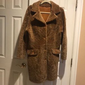 Vintage authentic Elegancia shearling jacket